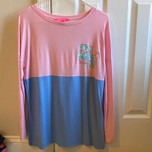 Lilly Pulitzer Finn style top